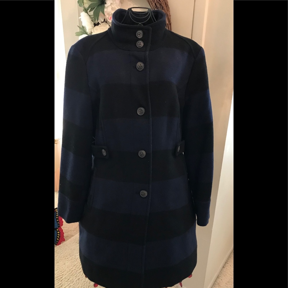 Old Navy Dress Coat Navy/Black
